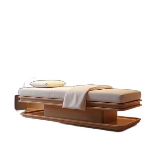 furniture, 3d render, photorealistic, earth tones, golden, electric, shia, treatment transparent PNG cut-out