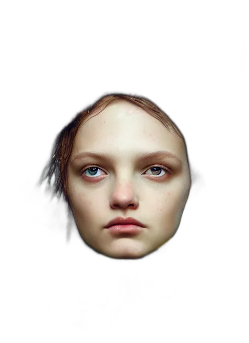 face, mask, hair, hat transparent PNG cut-out