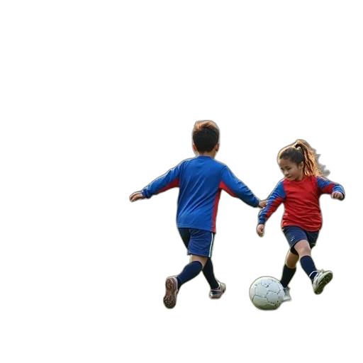 school, children, play, football, sports, field, public, park transparent PNG cut-out