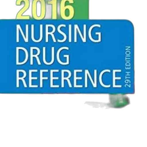 nursing, drug, reference, 2016, trusted, book, now, available transparent PNG cut-out