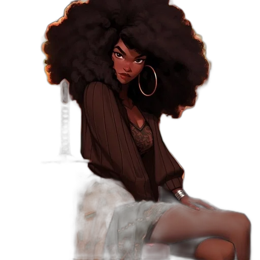 hair, dress, crown, concept art, fantasy art, comic book art, photorealistic, earth tones transparent PNG cut-out