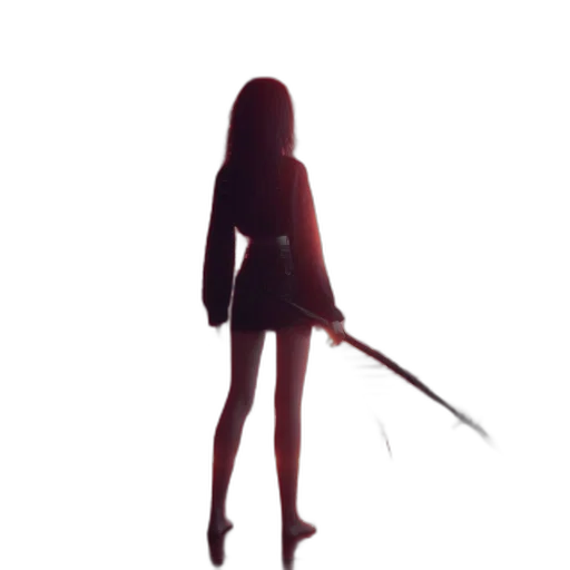 staff, sword, weapon, umbrella, pixel art, concept art, fantasy art, 3d render transparent PNG cut-out