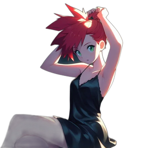 dress, weapon, crown, staff, anime, concept art, pixel art, cartoon transparent PNG cut-out