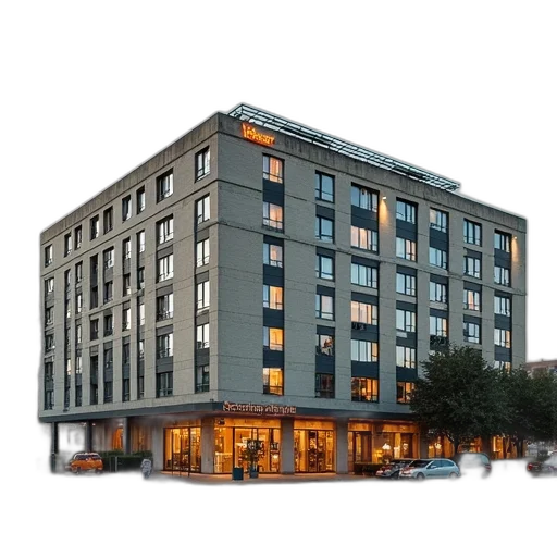 building, holiday, inn, sheffield transparent PNG cut-out