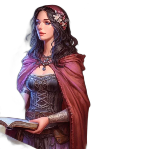 fantasy art, concept art, pixel art, comic book art, dimly, lit, chamber, aria transparent PNG cut-out