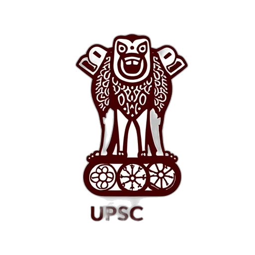 logo, upsc, india, official transparent PNG cut-out