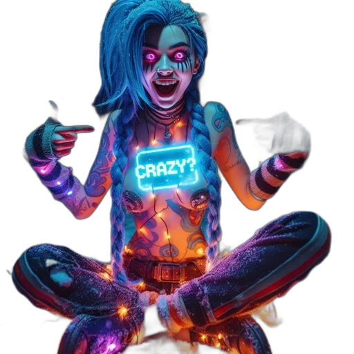creature, concept art, vaporwave, cyberpunk, fantasy art, neon lights, fire, neon transparent PNG cut-out