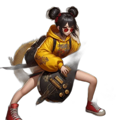 weapon, staff, mask, animal, concept art, fantasy art, comic book art, photorealistic transparent PNG cut-out