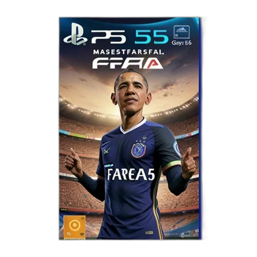 video, game, cover, fifa, playstation, features, player, blue transparent PNG cut-out