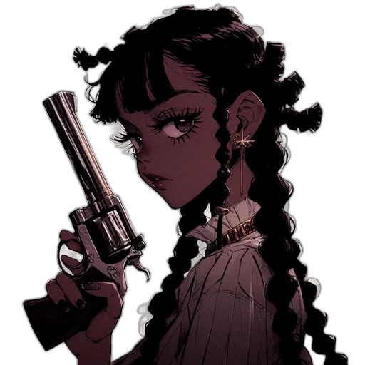 weapon, staff, comic book art, anime, cartoon, concept art, dark, side transparent PNG cut-out