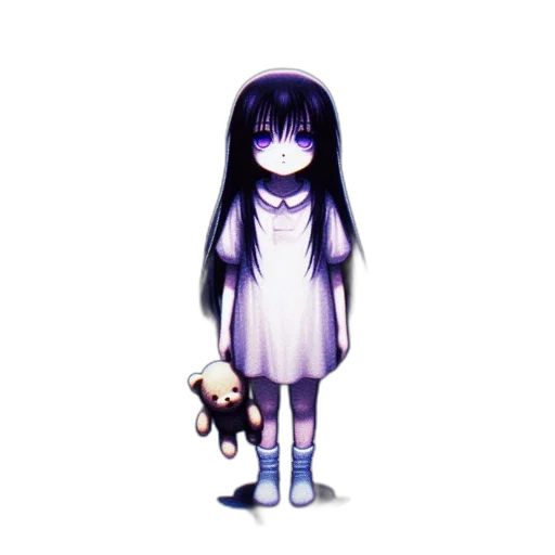 creature, dress, staff, weapon, pixel art, concept art, anime, 3d render transparent PNG cut-out