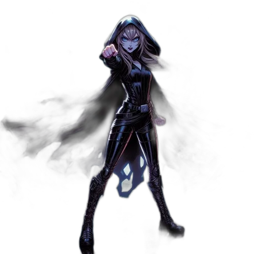 staff, mask, weapon, concept art, fantasy art, comic book art, 3d render, dark transparent PNG cut-out