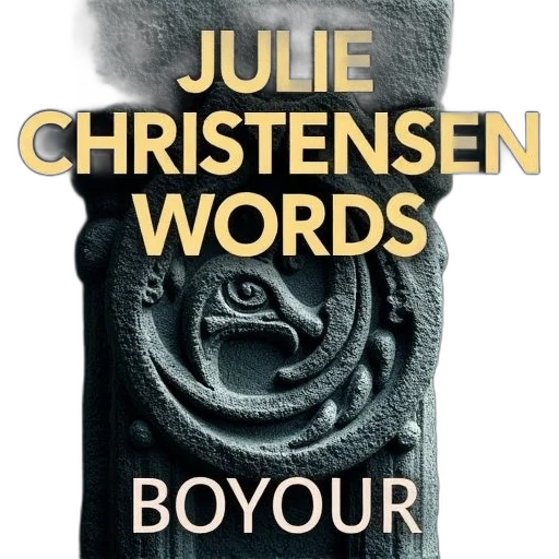 cover, book, murder, beyond, words, julie, christensen, featuring transparent PNG cut-out