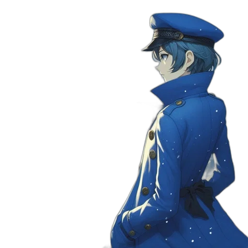 staff, jacket, crown, hat, concept art, anime, cartoon, pixel art transparent PNG cut-out