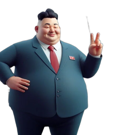 staff, jacket, weapon, animal, concept art, cartoon, 3d render, photorealistic transparent PNG cut-out