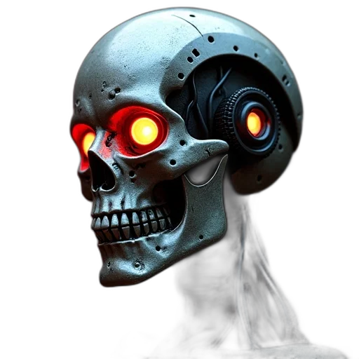robot, mask, face, concept art, 3d render, cyberpunk, pixel art, second transparent PNG cut-out