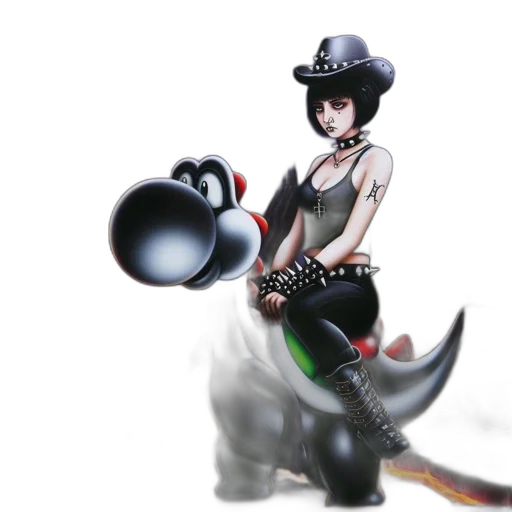 hat, weapon, staff, concept art, fantasy art, comic book art, 3d render, woman transparent PNG cut-out