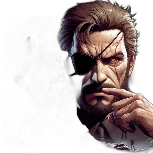face, comic book art, concept art, photorealistic, fantasy art, man, rugged, appearance transparent PNG cut-out