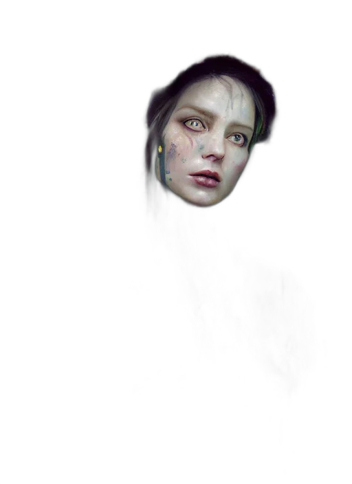 face, creature, mask, robot transparent PNG cut-out