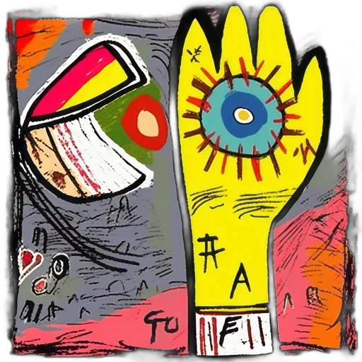 robot, concept art, cartoon, outer space, sunset, fire, image, features transparent PNG cut-out