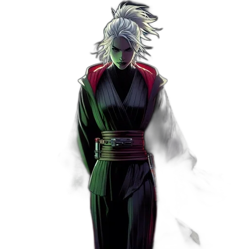 staff, jacket, mask, dragon, concept art, comic book art, pixel art, fantasy art transparent PNG cut-out
