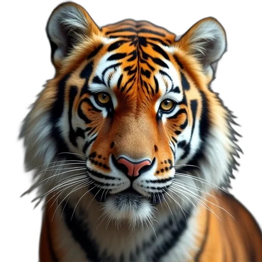 animal, creature, face, photorealistic transparent PNG cut-out