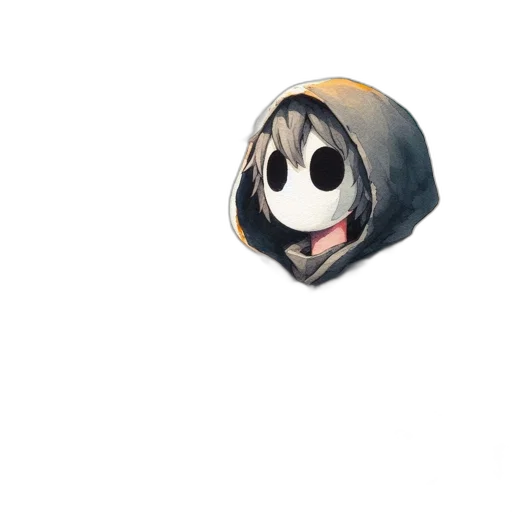 mask, face, creature, robot, concept art, 3d render, anime, pixel art transparent PNG cut-out