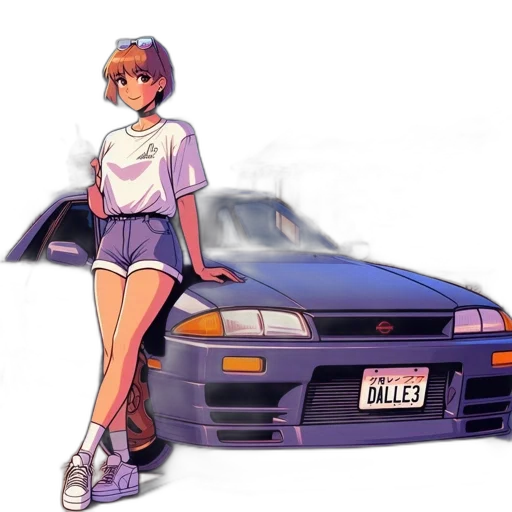 car, dress, jacket, weapon transparent PNG cut-out