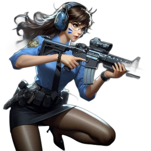 weapon, staff, concept art, comic book art, fantasy art, anime, blue, digitally transparent PNG cut-out