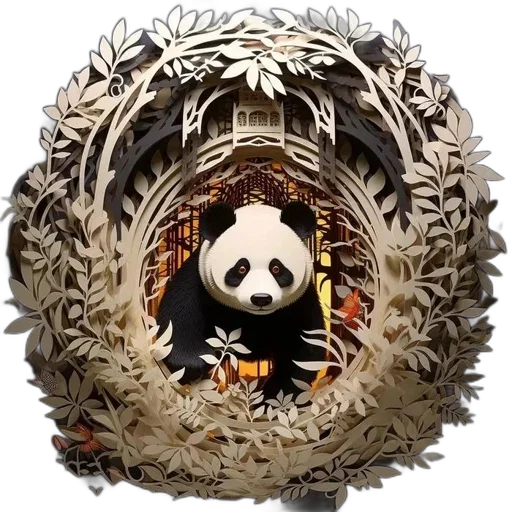 mask, animal, jewelry, fantasy art, concept art, photorealistic, 3d render, paper-like transparent PNG cut-out