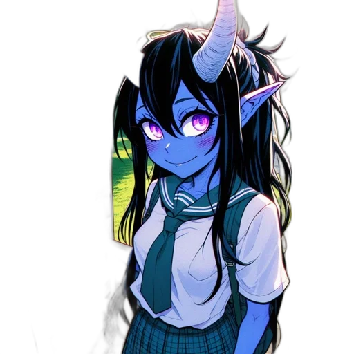 staff, creature, mask, dragon, anime, concept art, fantasy art, pixel art transparent PNG cut-out