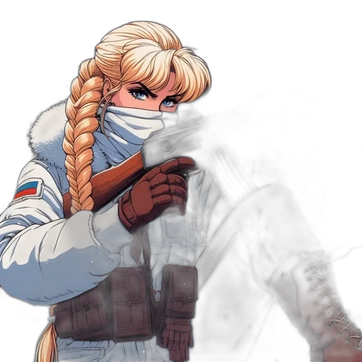 jacket, weapon, sword, staff, concept art, anime, pixel art, comic book art transparent PNG cut-out