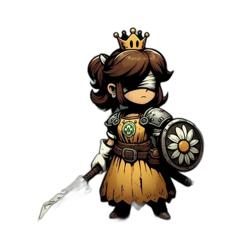 crown, staff, sword, weapon transparent PNG cut-out