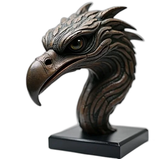 dragon, mask, crown, animal, photorealistic, 3d render, fantasy art, concept art transparent PNG cut-out