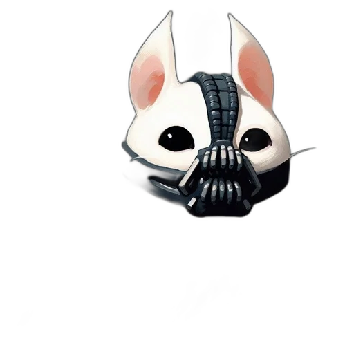 mask, animal, creature, robot, concept art, 3d render, pixel art, comic book art transparent PNG cut-out