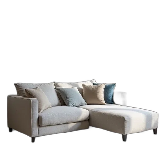 furniture, 3d render, photorealistic, monochrome transparent PNG cut-out