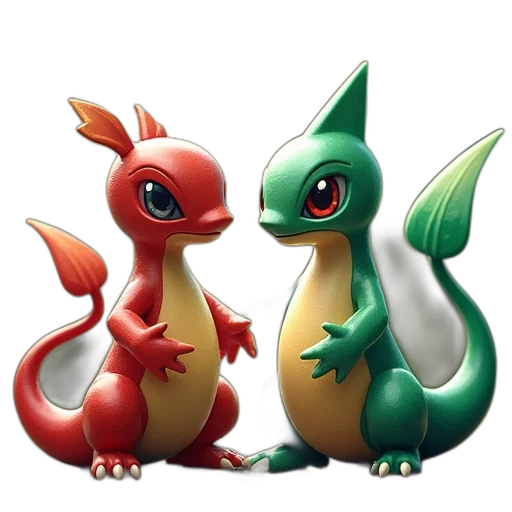 dragon, 3d render, concept art, fantasy art, pixel art, pokemon, diamond, gold transparent PNG cut-out