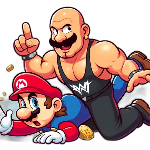 pixel art, concept art, comic book art, cartoon, two, iconic, gaming, characters transparent PNG cut-out