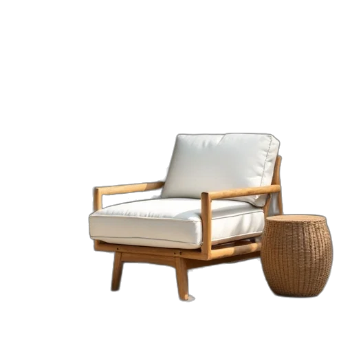 furniture, 3d render, photorealistic, concept art transparent PNG cut-out