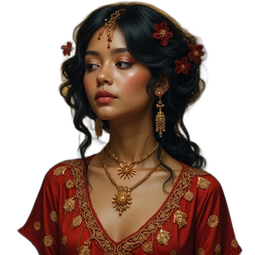 jewelry, crown, face, dress transparent PNG cut-out