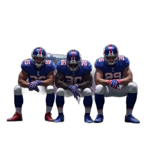 new, york, giants, players transparent PNG cut-out