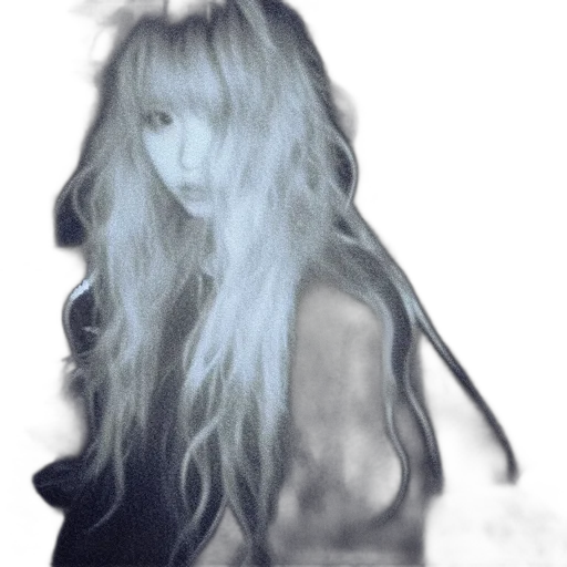 hair, dress, creature, dragon, photorealistic, anime, fantasy art, cartoon transparent PNG cut-out