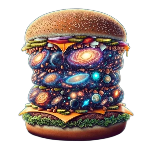 food, robot, crown, animal, concept art, 3d render, pixel art, fantasy art transparent PNG cut-out