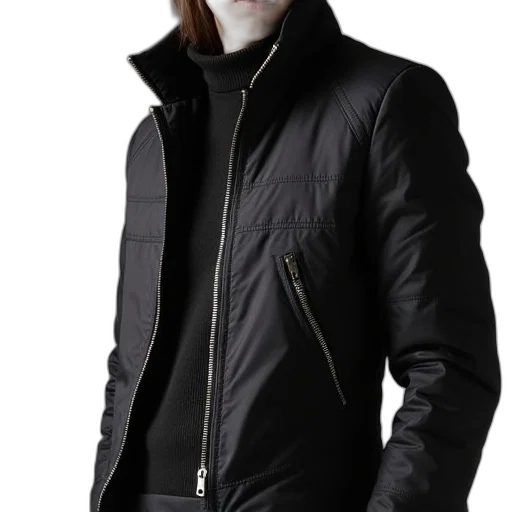 jacket, 3d render, photorealistic, cyberpunk transparent PNG cut-out