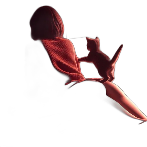 hair, umbrella, staff, dress, 3d render, concept art, fantasy art, photorealistic transparent PNG cut-out