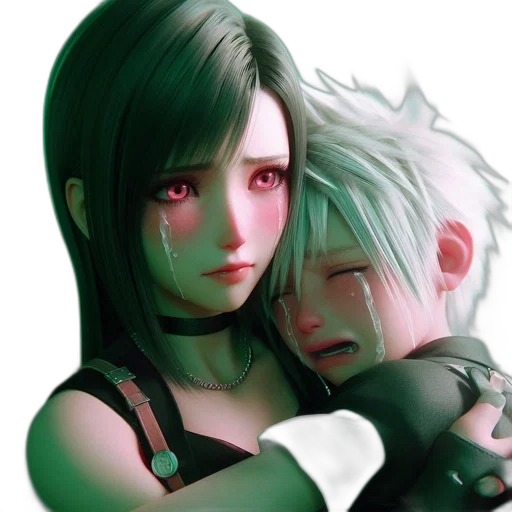 concept art, 3d render, fantasy art, photorealistic, green, two, animated, characters transparent PNG cut-out