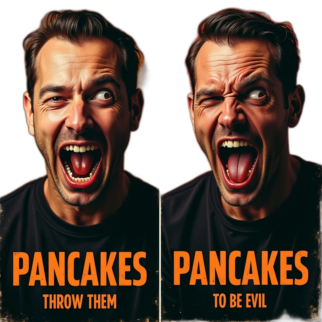 second, image, modified, version, first, where, man, face transparent PNG cut-out