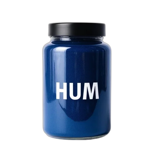 bottle, food, blue, jar, black, lid, containing, dark transparent PNG cut-out