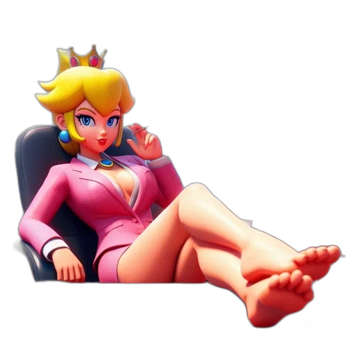 crown, dress, furniture, pixel art, concept art, 3d render, vaporwave, princess transparent PNG cut-out