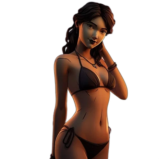 dress, concept art, 3d render, fantasy art, photorealistic, dark, earth tones, animated transparent PNG cut-out